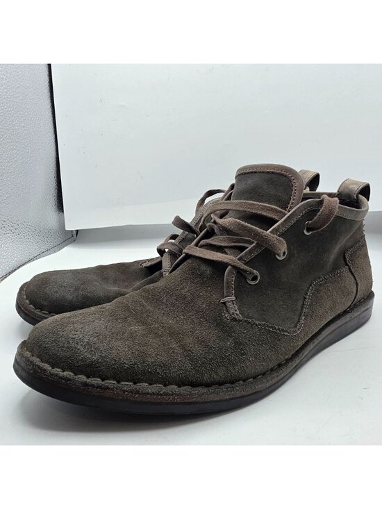 John Varvatos Star USA Mens Chukka Lace Up Boots Gray Size 10 Casual Shoes main image 13
